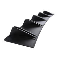 Difusor De Parachoques Trasero Universal De ABS Con Doble Ala Estilo Cangrejo Anti-colisión 2 En 1 Para Coche Adecuado Para La Mayoría De Los Vehículos - details 8