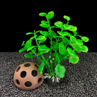 Decoración De Acuario Planta De Agua Simulada Decoración De Jardín De Tanque De Peces Ornamento De Hierba De Tierra Para Tanque De Peces DIY - details 6
