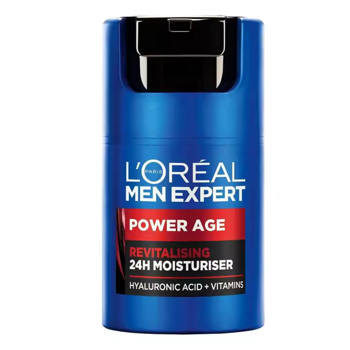 L'Oréal Men Expert - Power Age, Cuidado Hidratante Anti Edad X3 con ácido Hilaurónico 50ml - 1