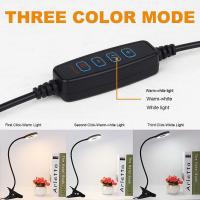 Lámpara de lectura LED con clip, lámpara de escritorio LED con clip, lámpara de escritorio con bloqueo de luz azul, lámpara de escritorio para estudiar, trabajar y leer - details 4