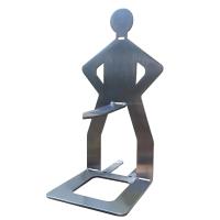 Rack De Barbacoa Humanoide De Acero Inoxidable Para Alimentos Al Aire Libre Soporte Divertido Portátil Para Camping Y Fiestas De Verano Con Gancho Para Hotdogs - details 5