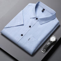 Camisa De Verano Para Hombre Casual Con Mangas Cortas Y Estampado Resistente a Arrugas Cómoda Versátil Para Todas Las Estaciones - details 3