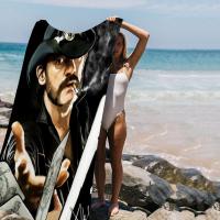 Toalla De Baño Microfibra Para Playa Y Gimnasio Estilo Anime Lemmy Kilmister Secado Rápido Decoración De Habitación Tamaño 30x60 Cm - details 1