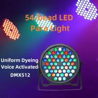 Lámpara De Proyección LED RGB 54x3W Para Fiesta Disco Bar Club Nocturno Control Por Voz Flash DJ Stroboscópico Para Bodas Cumpleaños - details 9