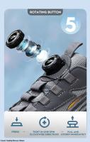 Zapatos De Seguridad Para Hombre Con Punta De Acero Y Asiento Antipinchazos Botas De Protección Con Suela De Goma Transpirables Talla True - details 4