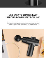 Mini Masajeador Eléctrico Recargable Para Uso Doméstico Modelos Portátiles Para La Relajación Muscular Y Massaje De La Membrana Cervical - details 12