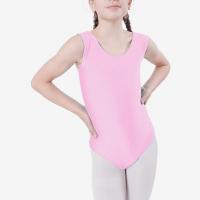 Maillot Ballet Danza Niñas sin Mangas, Maillot Baillot de Cuello Redondo para Gimnasia Baile Fiesta Body con Tirante ancho - details 4