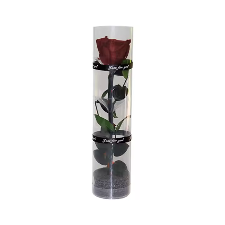 rosa eterna, regalos de rosas reales eternas, personalizados - 1