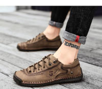 Zapatos Casuales Para Hombre Cuero Mocasines De Caminar Al Aire Libre 2021 Moda Casual Vacaciones Suaves Para Conducir Zapatos De Hombre - details 30