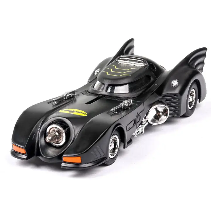 Coche De Batería Diecast 1:36 Con Sonido Y Luz Vehículo Retroductor Para Decoración Juguete Educativo Para Niños Regalo - 1