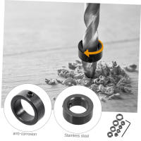 Juego De Anillos De Profundidad Para Broca Ajustable Con Llave Allen Herramienta De Carpintería Juego De 9 Piezas - details 6