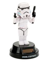 Star Wars Figura solar coche Soldado Imperial  Muñeco Movimiento Original Stormtrooper Juguete Coleccionable , Altura 13 cm, +3 año,.Puckator coleccion soldado del imperio De la saga Star Wars - details 3