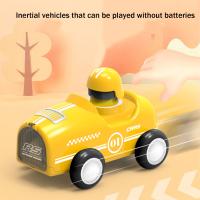 Coche De Juguetes Infantiles Con Dibujos Animados Miniatura Inercial Vehículos Retroalimentación Montessori Educación Temprana Para Bebés Y Niños Pequeños - details 14