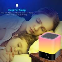 Lámpara de Noche Reloj Despertador y Altavoz Bluetooth - details 3