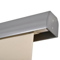 Toldo para Balcón Manivela vertical 140x200cm CortaViento Estores enrollables de poliéster y Aluminio para Terrazas y Jardines - details 4