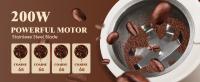 AIGOSTAR Molinillo de Café Eléctrico, Capacidad 60gr , Cepillo para Limpieza, Cuchillas Acero Inoxidable (200W). - details 1