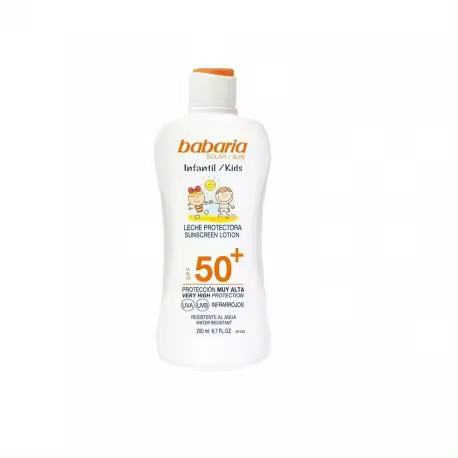 BABARIA LECHE PROTECTORA SOLAR INFANTIL SPF 50+ 200 ML - 1