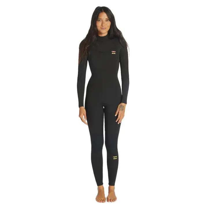 Billabong Traje De Neopreno De Manga Larga Con Cremallera Trasera 43 Synergy - 1