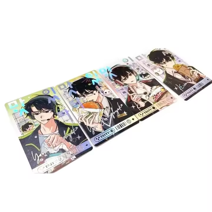 Juego De 4 Piezas Figuras De Manga Coreano Omniscient Reader's Viewpoint Kim Dokja Yu Junghyeok Tarjeta Lomo Laser Cosplay Regalo HD - 1