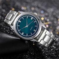 Reloj De Negocios Minimalista Para Hombres Cadena De Malla De Acero Inoxidable Estilo Casual Pulsera De Aluminio Calendario Relojes Hombres - details 3