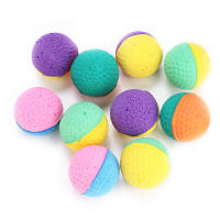 Bolas De Látex Para Gatos Juguete Interactivo Colorido Para Divertir a Los Gatos Y Gatitos Material Seguro Para Mascotas - details 1