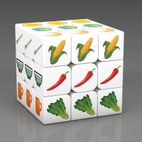 Cubo Mágico 3x3x3 Con Patrones De Banderas Juguete De Puzzle Para Niños Regalo Educativo Desafío Mental Plástico Magnético - details 3