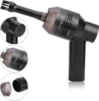 Ceniza Polvo Pelo para PC de escritorio para coche Aspirador de mano, portátil mini portátil de succión - details 4