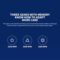 XIAOMI MIJIA Afeitadora Eléctrica S700 Portátil Cuchilla Flex 3 Cabezas IPX7 Impermeable Lavable Trimmer De Barba Corte 30 Días - details 11