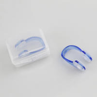 Pinza Para La Nariz De Natación Unisex De Silicona Suave Protección Para Nariz Para Niños Y Adultos Principiantes - details 0