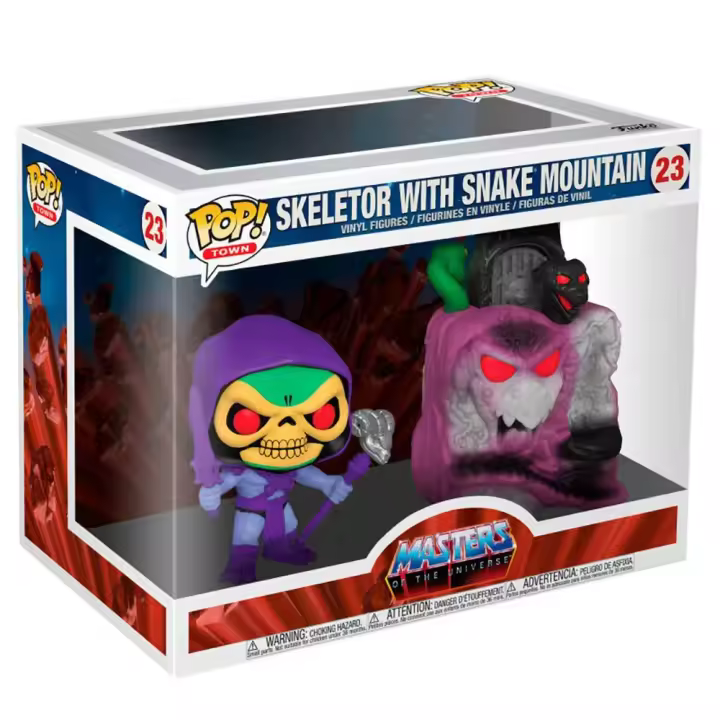 Funko Pop Masters Del Universo Montaña Serpiente Con Figura De Skeletor - 1