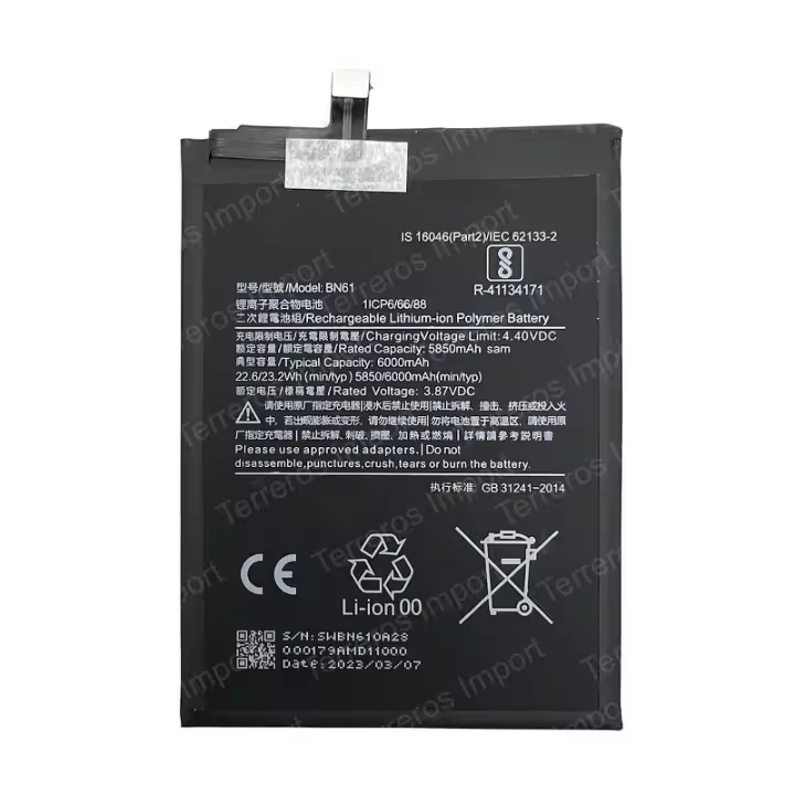 Batería Poco X3 Xiaomi BN61 - 1
