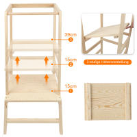 Torre de aprendizaje para niños, silla de aprendizaje, trona, taburete. - details 1