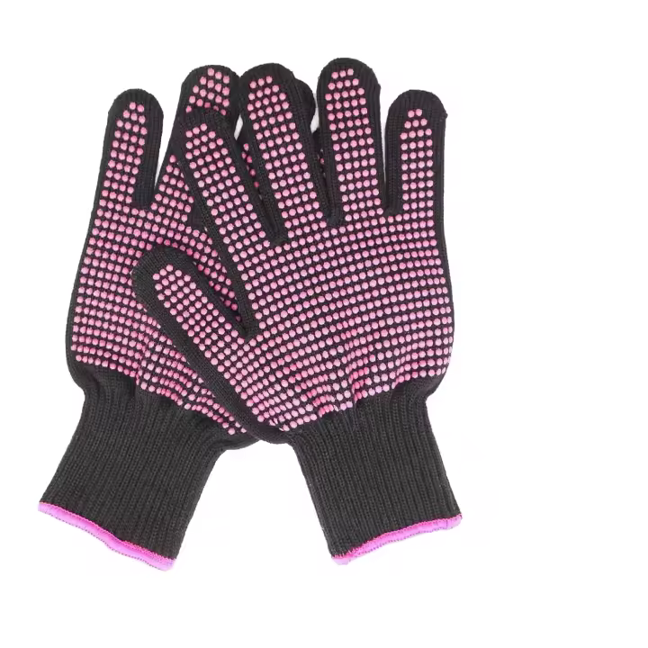 Guantes de Protección contra el calor, antideslizantes, rizador, plancha de pelo, resistentes a altas temperaturas - 1