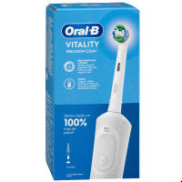 Cepillo eléctrico dientes Oral-B Vitality Precision Clean, Adulto, Cepillo dental oscilante, Pro-Timer 4 zonas, blanco - details 0