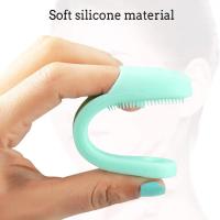 Cepillo De Dedo Para Perros Y Gatos De Silicona Suave Herramienta De Limpieza De Nariz Y Dientes Producto Para Mascotas Suministros Para Perros - details 16