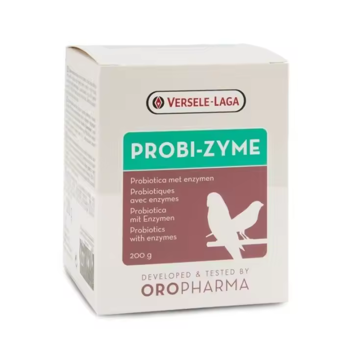 Versele-Laga Probiótico PROBIZYME para Pájaros 200g - Flora Intestinal Saludable - 1