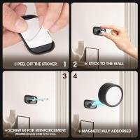Lámpara De Pared LED Recargable Con Control Táctil Y Remoto IR Rotación 360° Luz Nocturna Portátil Para Lado Del Cama Dormitorio Lectura - details 7