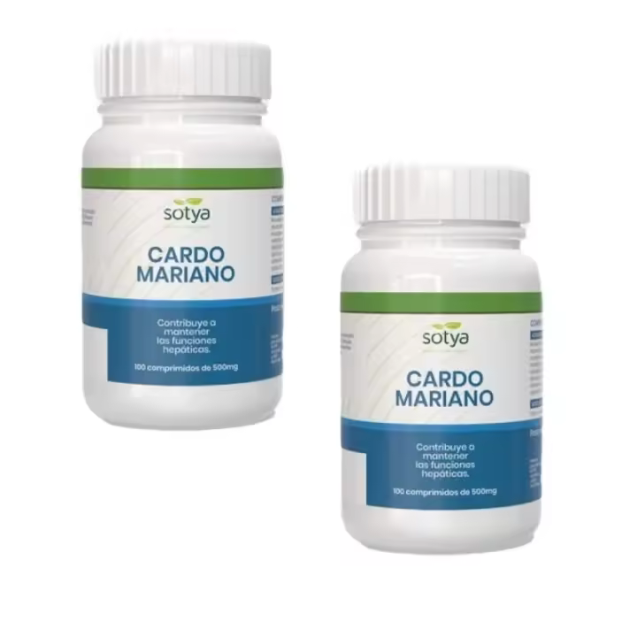 SOTYA CARDO MARIANO 100 COMPRIMIDOS PACK 2 UNIDADES - 1