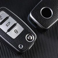 Funda De Llave De Coche TPU Para VW Polo Jetta Tiguan Passat Golf Beetle Scirocco Skoda Octavia Fabia Seat Ibiza Leon Accesorios Automotrices - details 3