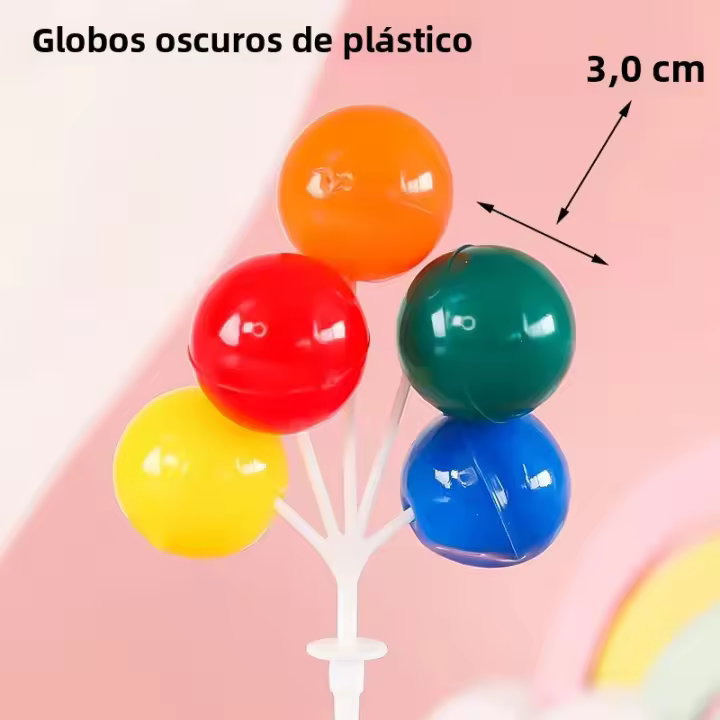 Topper De Pastel De Fiesta Animado 3D INS Oso Conejo De Pascua Y Zodiac Chino Para Niños Decoraciones De Cumpleaños Para Niños Y Niñas - 1