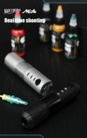 Kit De Máquina De Tatuaje Inalámbrica Profesional Con Motor Sin Núcleo 1450 mAh Bajo Ruido Para Artistas Corporales Maquillaje Permanente - details 12