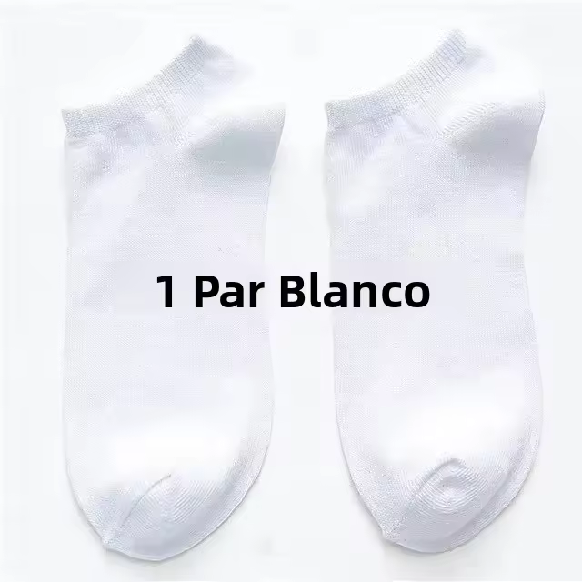 Calcetines Cortos Para Hombre Antiolor Y Absorbentes De Sudor Paquete De 1/3/5 Pares Calcetines Invisibles De Invierno De Longitud De Tobillo - 1