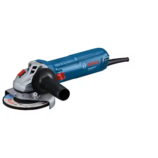 Bosch Professional amoladora angular con cable GWS 12-125 (Ø del disco: 125 mm, potencia 1200 W, protección contra re arranque, incl. caperuza protectora, tuerca apriete, empuñadura auxiliar estándar) - 1
