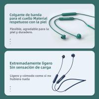 Audífonos Inalámbricos Lenovo SH1 Con Cuello Magnético Resistente Al Agua IPX5 Calidad De Sonido HIFI Para Deportes Earbuds Con Micrófono - details 6