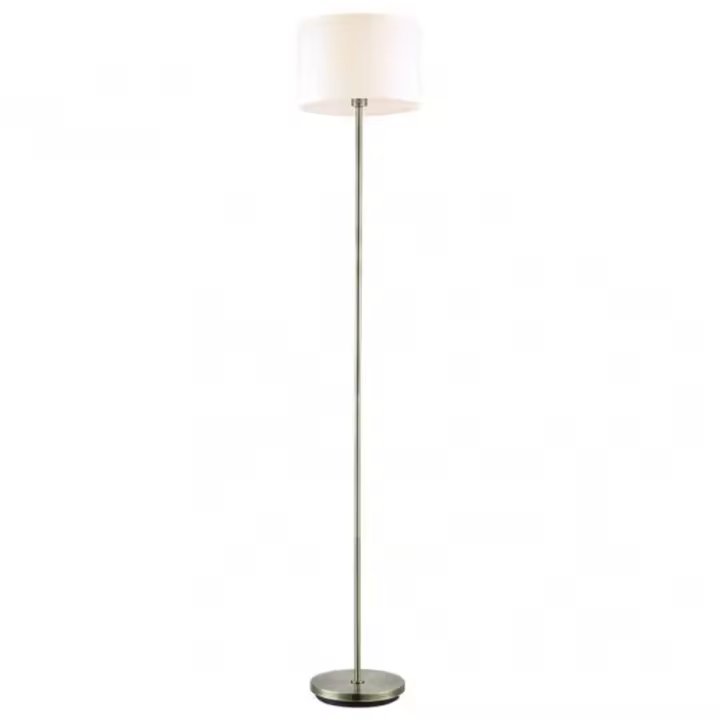 Lámpara de Pie FABRILAMP Aldebaran Cuero Beige | Diseño Elegante - 1
