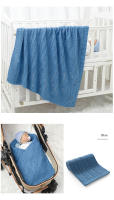 Manta de DOT para Bebe recién nasido, edredón de Cama para Niño y Niña, Saco de dormir Liso a la moda, 90x70cm, envolvent para cochecito de niño Super suave - details 12
