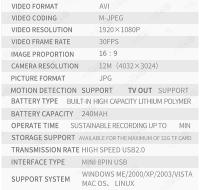 Cat Collar Camera For Pet Cameras & Monitors Mini Portable Stable Camera With Video - details 17