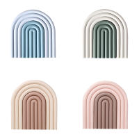 Silicona Tapetes De Mesa Aislante De Calor Anti-deslizante Para Taza De Té Leche Taza De Café Herramienta De Cocina Irregular Moderno Sin Químicos Dañinos - details 6
