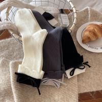Calcetines De Mujer Primavera Nuevos Coreanos Con Lazo De Encaje Medio Tubo Versátiles Dulces De Algodón Pile Calcetines Casuales - details 3