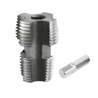 Abre Tornillos De Agua PPR De 4/6/1 Pulgadas Para Tubo De Plástico PVC Herramienta De Tapered Pipe Thread Tap Para Reparación De Plomería - details 6